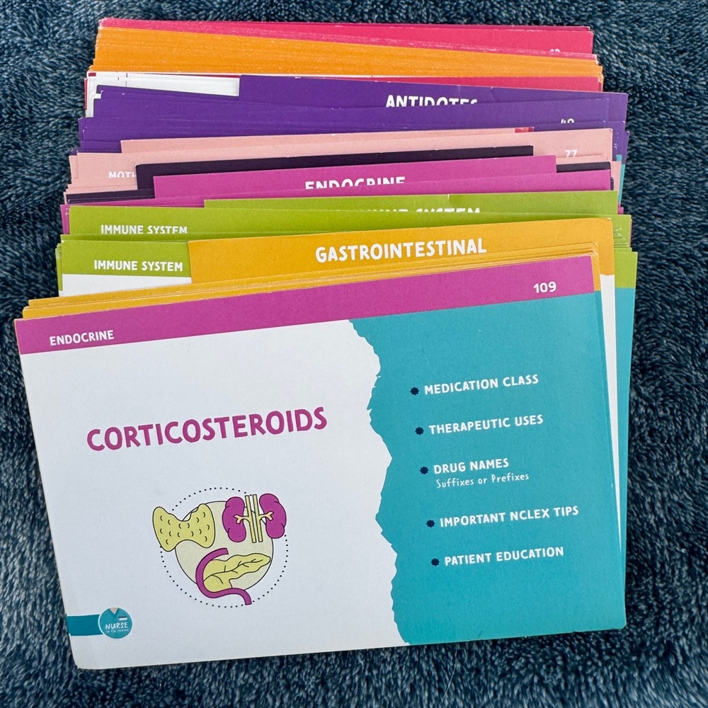 👩‍⚕️ nurse in the making Pharm Study Flashcards